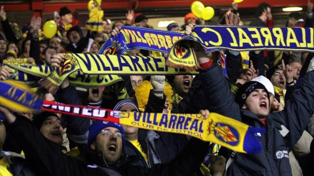 Más de 600 aficionados del Villarreal estarán en Mestalla