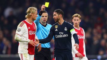 UEFA file charge against Ramos for 'receiving a yellow card on purpose'