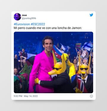 Los memes más graciosos de Eurovisión 2022