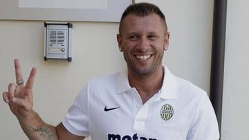 Cassano retires from football for the second time in a week