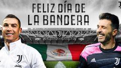 Clubes europeos felicitan a México por el Día de la Bandera