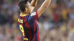 Alexis S&aacute;nchez le dio el triunfo a Barcelona en Camp Nou sobre Real Madrid el 26 de octubre del 2013.
