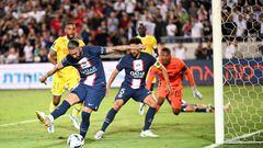 Sergio Ramos marca gol en la Supercopa de Francia