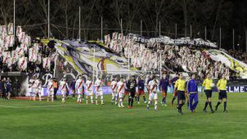 Sell-out. No tickets were left for the game in Vallecas.