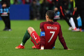 Portugal's forward Cristiano Ronaldo tried to make things happen throughout.