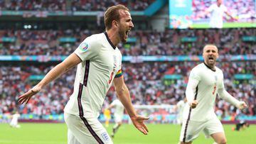 Goals from Raheem Sterling and Harry Kane saw England overcome rivals Germany in a scrappy game in their round of 16 Euro 2020 tie at Wembley.