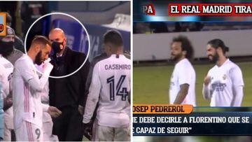 Real Madrid fans riled as Isco and Marcelo are caught giggling during Alcoyano defeat