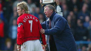 El hist&oacute;rico entrenador del Manchester United estuvo a nada de llegar a los golpes con Beckham, quien no se salv&oacute; de la ira de Sir Alex al ser eliminados de FA Cup.