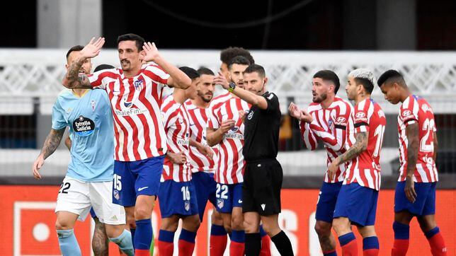 Alerta en el Atlético con las tarjetas rojas... y con las amarillas