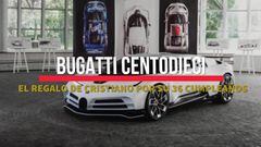 El exclusivo regalo de Cristiano por sus 36 años de 8M€: así es el Bugatti Centodieci