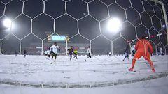 Las increíble imágenes del partido más frío de la MLS: -15°