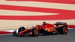 Formula One F1 - Pre-Season Testing - Bahrain International Circuit, Sakhir, Bahrain - February 22, 2024 Ferrari's Charles Leclerc in action during testing REUTERS/Hamad I Mohammed