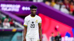Mohammed KUDUS of Ghana during the FIFA World Cup Qatar 2022, Group H match between South Korea and Ghana at Education City Stadium on November 28, 2022 in Doha, Qatar. (Photo by Baptiste Fernandez/Icon Sport via Getty Images)