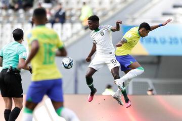 Diminutive midfielder Victor Eletu has been key for Nigeria.