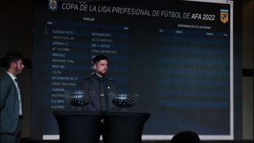 Se sorteó la Copa de la Liga Profesional: equipos, fixture y cuándo será el River-Boca