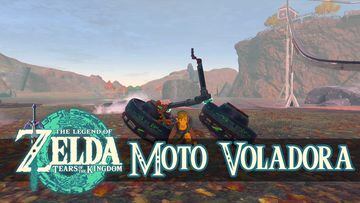 the legend of zelda tears of the kingdom nintendo switch guia moto voladora