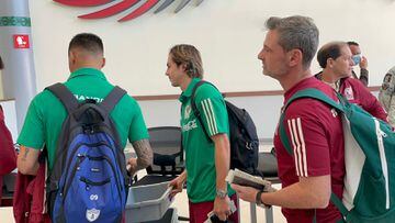La Selección Mexicana emprende viaje a Surinam