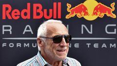 This photograph taken on July 9, 2017 shows Red Bull co-founder and CEO Dietrich Mateschitz after the Austrian Formula One Grand Prix at the Red Bull Ring in Spielberg. - Red Bull founder Dietrich Mateschitz, who made the energy drink a global phenomenon and forged a title-winning Formula One team and a sports empire, died on October 22, 2022 aged 78, the company said. (Photo by HERBERT NEUBAUER / APA / AFP) / Austria OUT