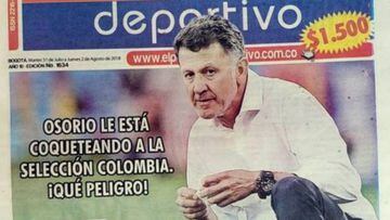 En Colombia no quieren que Osorio dirija a la Selección
