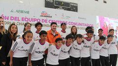 Abanderan a equipo mexicano de Fundación Real Madrid que estará en el World Challenge 2024
