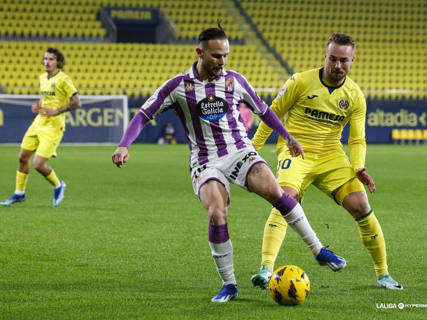 Cronología de villarreal b contra real valladolid