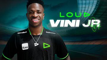 Vinicius se convierte en socio y embajador de LOUD, club brasileño de esports