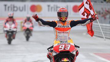 Márquez posts fourth win of the season in San Marino