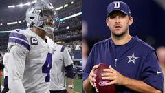 Dak Prescott y Tony Romo, presas de la misma maldición de Cowboys en NFL Playoffs