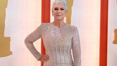 US actress Jamie Lee Curtis attends the 95th Annual Academy Awards at the Dolby Theatre in Hollywood, California on March 12, 2023. (Photo by ANGELA WEISS / AFP) (Photo by ANGELA WEISS/AFP via Getty Images)