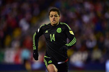 'Chicharito' no es únicamente un jugador popular, también es uno que suele ser importante para el técnico de la selección mexicana. El delantero del West Ham es una de las garantías de Osorio para el Mundial 
