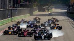 Ricciardo gana el Gran Premio de Azerbaiyán de Fórmula 1