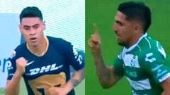 Los goles de Valdés y Mora en su enfrentamiento en México