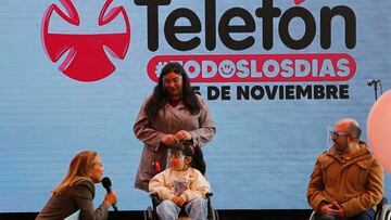 Santiago, 3 agosto 2022.Teletón presenta la familia embajadora 2022, en el marco de la celebración del Día del Niño.Marcelo Hernandez/Aton Chile