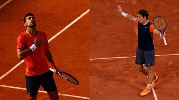 Djokovic y Ruud se enfrentan en la final de Roland Garros.