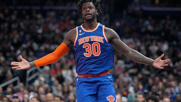 The Knicks have done well to be where they are, but a lot of the reason why is down to their recovering talisman, who isn’t a guarantee for their postseason opener.