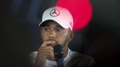Lewis Hamilton, de Mercedes.