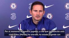 Lampard habla sobre el futuro de Kepa en Chelsea