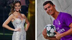 Desir&eacute; Cordero y Cristiano Ronaldo. Im&aacute;gen: Instagram