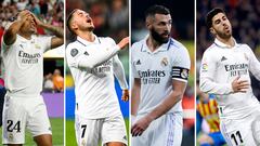 El Real Madrid se ahorra en dos días casi 77M€ con la marcha de Benzema, Asensio, Mariano y Hazard