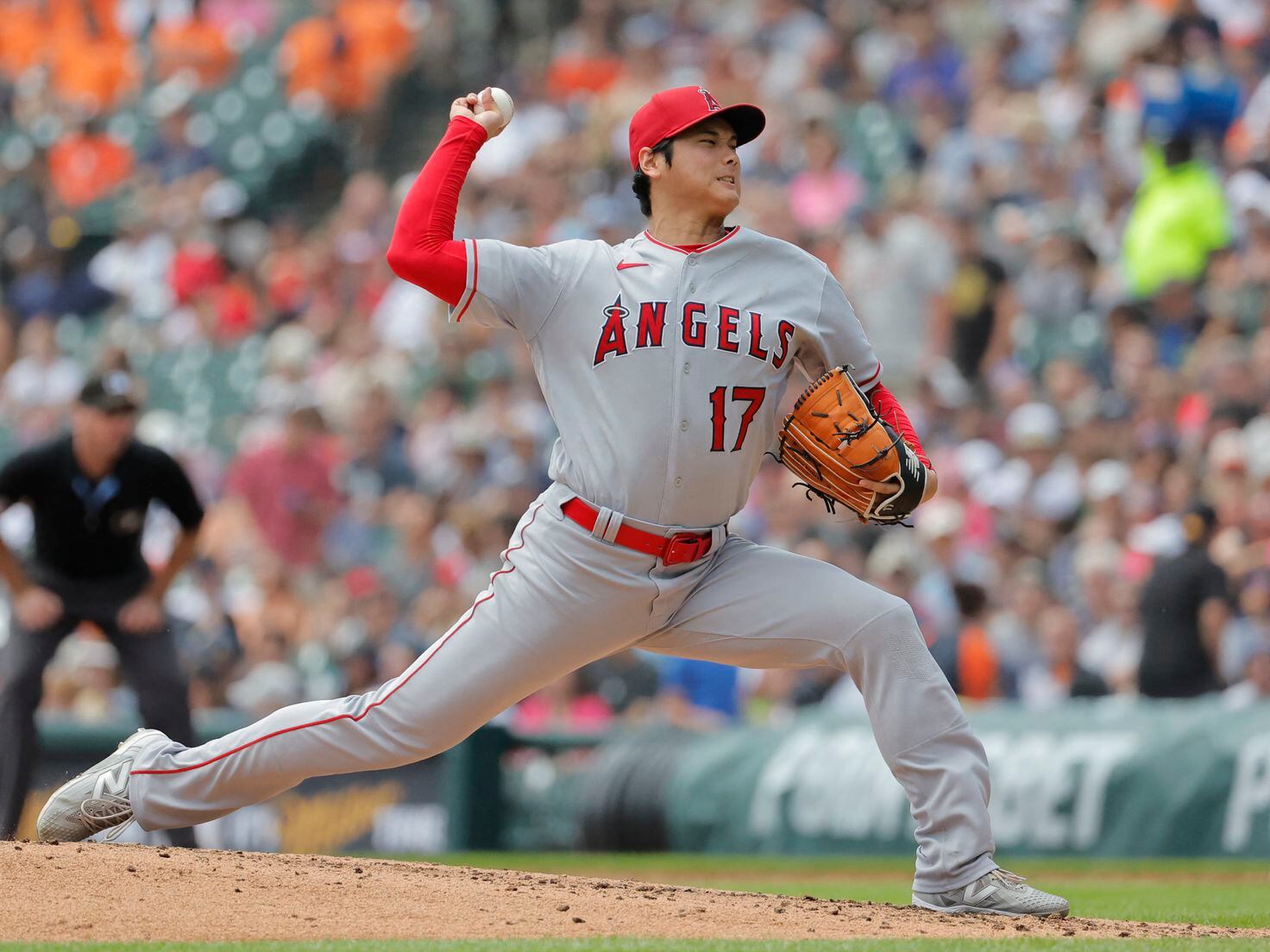 Shohei Ohtani blanks the Detroit Tigers for his first MLB shutout