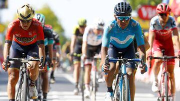 Nairo Quintana fue el mejor colombiano en la novena etapa del Tour de Francia. En la fracci&oacute;n del pav&eacute;s, Rigoberto Ur&aacute;n se cay&oacute; y perdi&oacute; m&aacute;s de un minuto