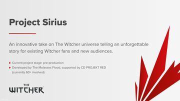 The Witcher, Project Sirius