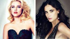 Scarlett Johansson y Demi Moore. Im&aacute;genes: Instagram