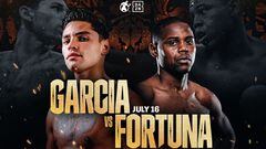 Ryan García vs Javier Fortuna: cartelera, horario, TV y dónde ver el combate de boxeo en vivo