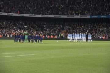A minute's silence for the victims of the wildfires in Galicia and Portugal