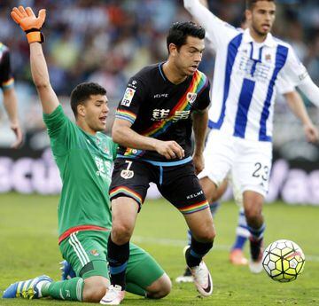 Rulli in action against Rayo