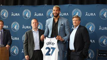 The arrival of Rudy Gobert in Minnesota take the Timberwolves from a fringe playoff team to contenders for the Western Conference next year.