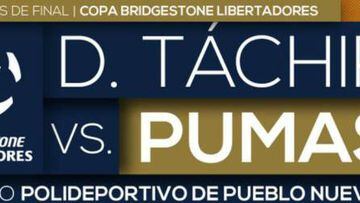 Táchira vs Pumas (1 - 0) Resumen del partido y goles