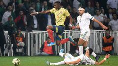 La Selecci&oacute;n Colombia cierra su gira en Europa con un empate ante Chile y una derrota ante Argelia 
