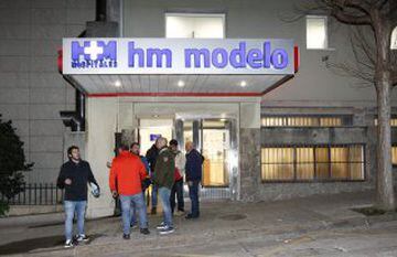 Torres was taken to the Hospital Model in A Coruña.